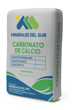 CARBONATO DE CALCIO EN PIEDRILLA BULTO DE 50 KG (MINERALES DEL SUR)
