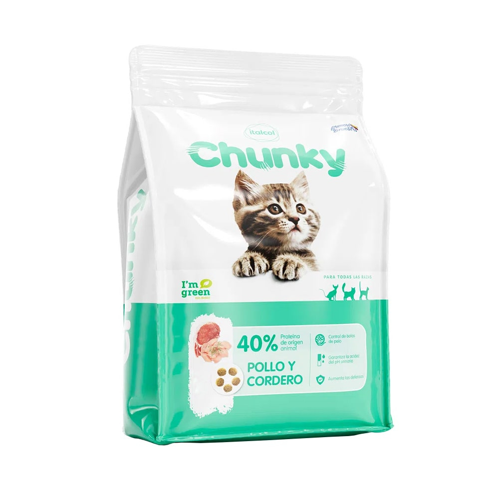 CHUNKY GATO CORDERO SAL. X 1.5 KILOS