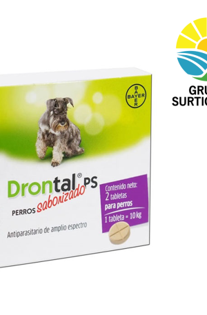 DRONTAL MEDIANO CAJA  X 10 KG* 2 TABLETA