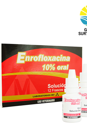 ENROFLOXACINA GOTERO ORAL * 10 ML