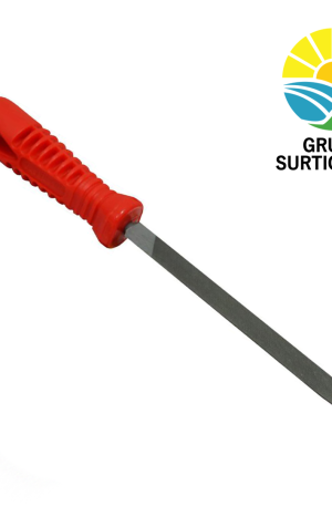 LIMA 6" HERRAGRO CABO ROJO