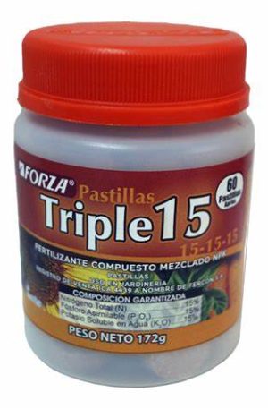 FORZA PASTILLAS 15-15-15