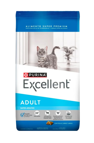 PURINA EXELLENT CAT ADULTO X 7.5 KILOS