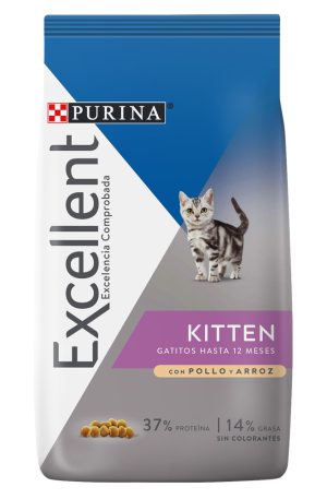 PURINA EXCELLENT CAT  X 3 KILOS