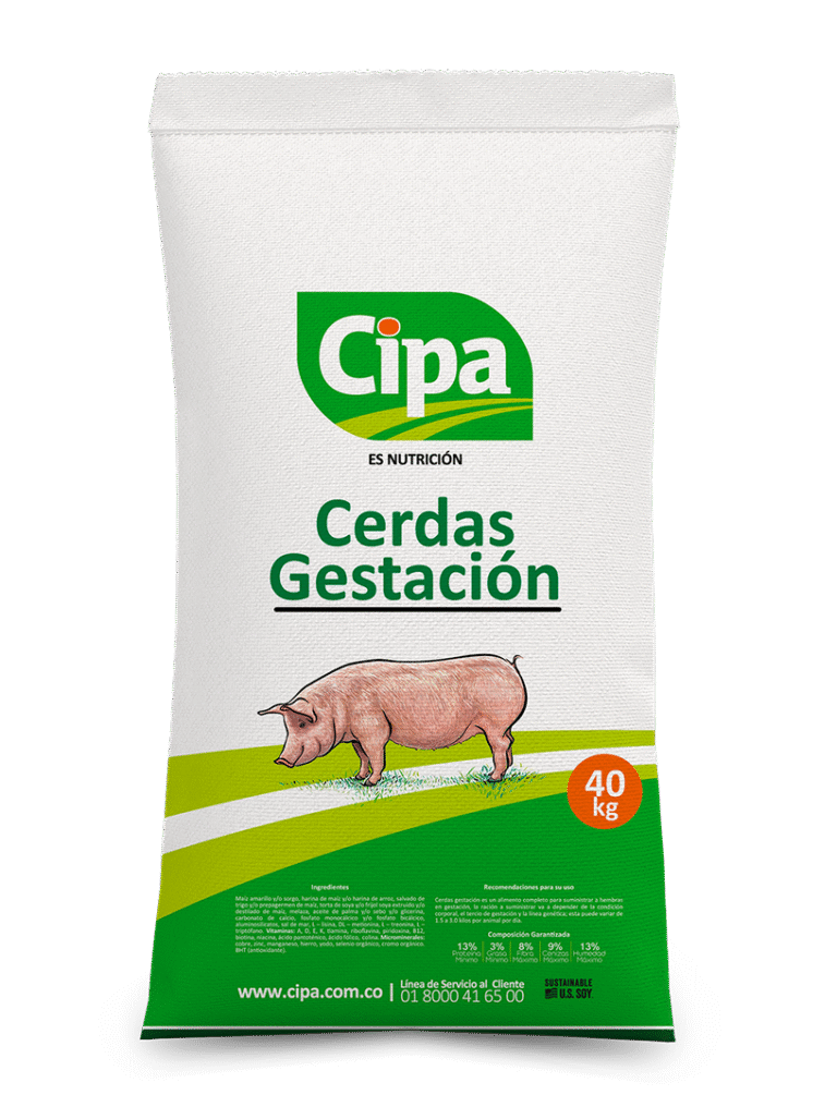CIPA CERDAS GESTACION PDO * 40 KG