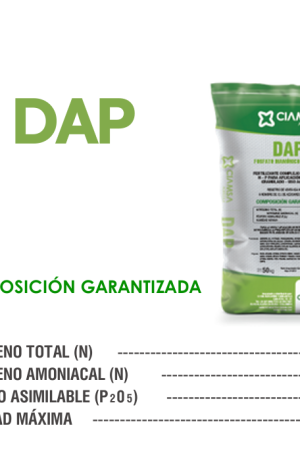 ABONOS CIAMSA DAP 18-46-0 50 KG