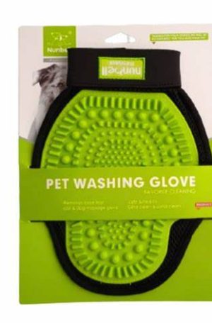 GUANTE MASAJEADOR VERDE