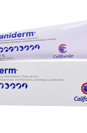 SANIDERM 40 G CLOTRIMAZOL+GENTAMICINA+BETAMETASONA+OXIDO DE ZINC
