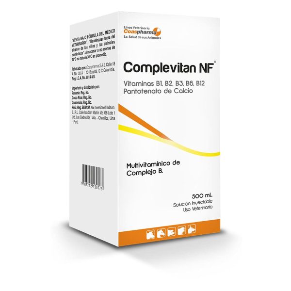COMPLEVITAN NF MULTIVITAMINICO SOLUCION INYECTABLE (COASPHARMA)