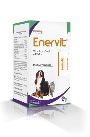 ENERVIT VITAMINAS, CALCIO Y FOSFOTO SUSPENSION ORAL (COASPHARMA)