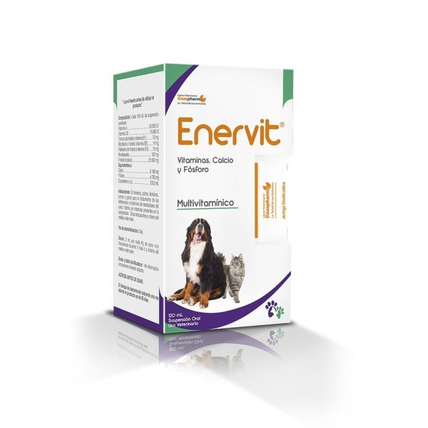 ENERVIT VITAMINAS, CALCIO Y FOSFOTO SUSPENSION ORAL (COASPHARMA)