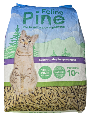 ARENA DE PINO FELINE PINE 10 KG