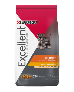 EXCELLENT PUPPY C/R/P SB 3 KG CACHORRO RAZAS PEQUEÑAS