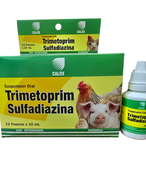 TRIMETROPIM SULFADIAZINA CALOX 10 ML