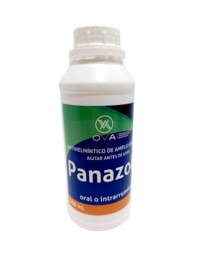 PANAZOLE 500 ML FENBENDAZOL MICRONIZADO 10% ANTIHELMINTICO