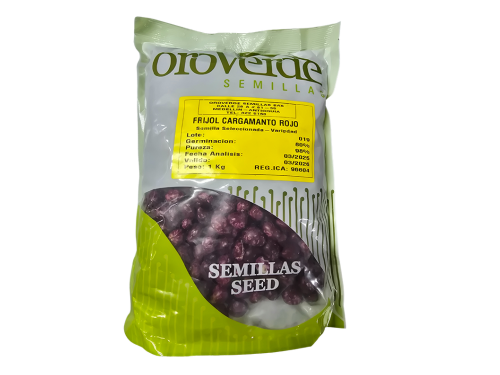 SEMILLA DE FRIJOL CARGAMANTO ROJO KILO