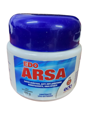 EDO ARSA 120 GRAMOS TINTURA DE ARNICA 5 G + SALICILATO DE METILO 4 G + MENTOL 1,5 G