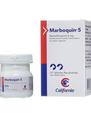 MARBOQUIN 5 MG 10 TAB MARBOFLOXACINA 5 MG