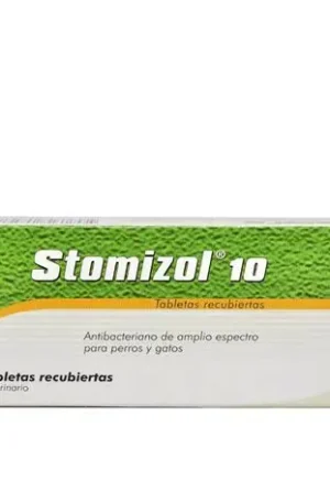 STOMIZOL 10 TABLETA ESPIRAMICINA 182,95 MG + METRONIDAZOL 125 MG
