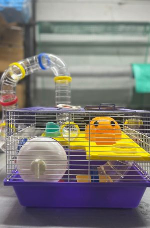 JAULA HAMSTER 37x28x35 CM