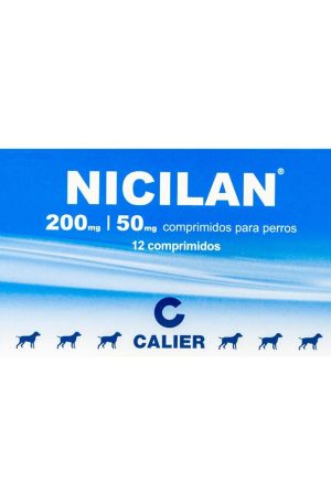 NICILAN 200/50 CAJA POR 12 COMPRIMIDOS AMOXICILINA 229,55 MG + CLAVULANATO DE POTASIO 59,53 MG