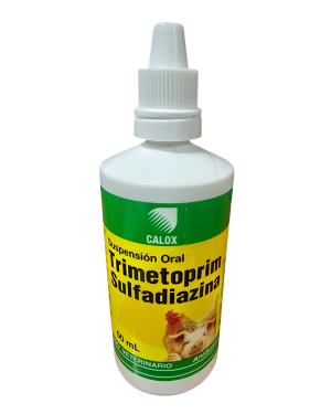 SULFADIAZINA TRIMETOPRIM CALOX 50 ML