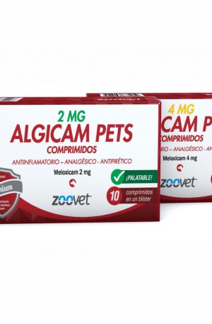 ALGICAM PETS MELOXICAM 4 MG 10 TABLETAS ANTIINFLAMATORIO