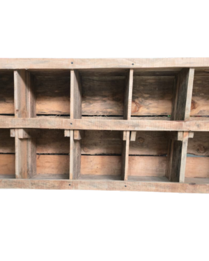 NIDAL DE GALLINAS 10 NIDOS EN MADERA 146 CM * 75 CM NIDAL 30 CM * 30 CM