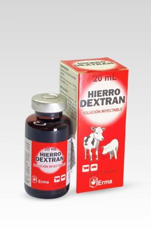 HIERRO DEXTRAN 100 MG ERMA 20 ML