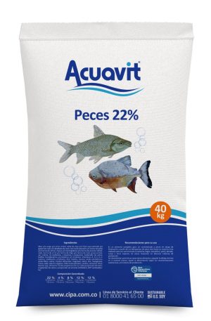 CIPA MOJARRA 22% ENGORDE FINALIZADOR 40 KG