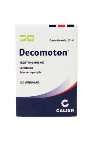 DECOMOTON FRASCO CARBETOCINA 2,05 MG (CALIER)