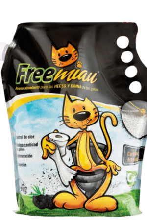 ARENA PARA GATOS FREEMIAU CARBON ACTIVADO