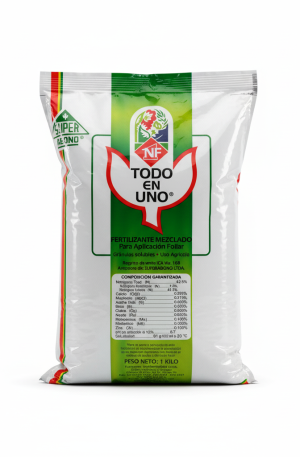 TODO EN UNO AZUL FERTILIZANTE SIPLE N FOLIAR EN GRANULOS SOLUBLES (SUPERABONO)