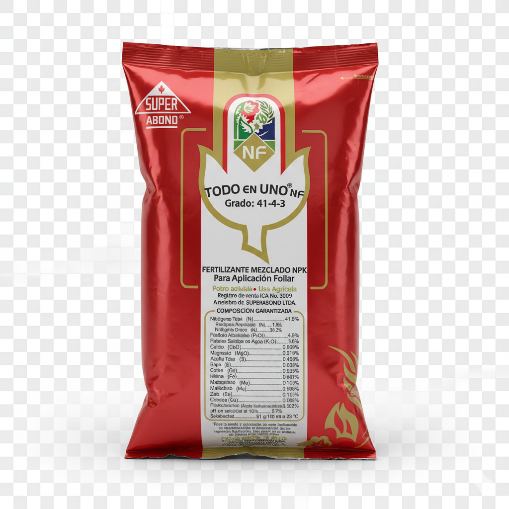 TODO EN UNO NF FERTILIZANTE COMPUESTO NPK (SUPERABONO)