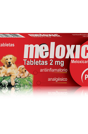 MELOXIC 2 MG CAJA 10 TABLETAS MELOXICAM 2 MG ANTIINFLAMATORIO Y ANALGESICO (PROVET)