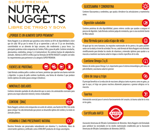 NUTRA NUGGETS LITE SENIOR PARA PERROS ADULTOS MAYORES O CON SOBREPESO - Imagen 3
