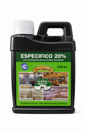 ESPECIFICO HATO BACT 470 ML 20%