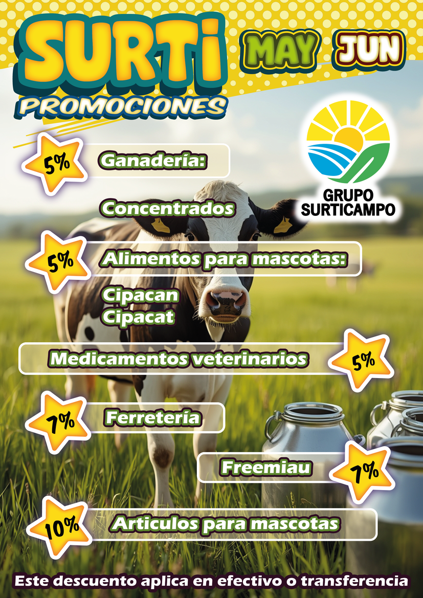 Promociones Surticampo Marzo Abril