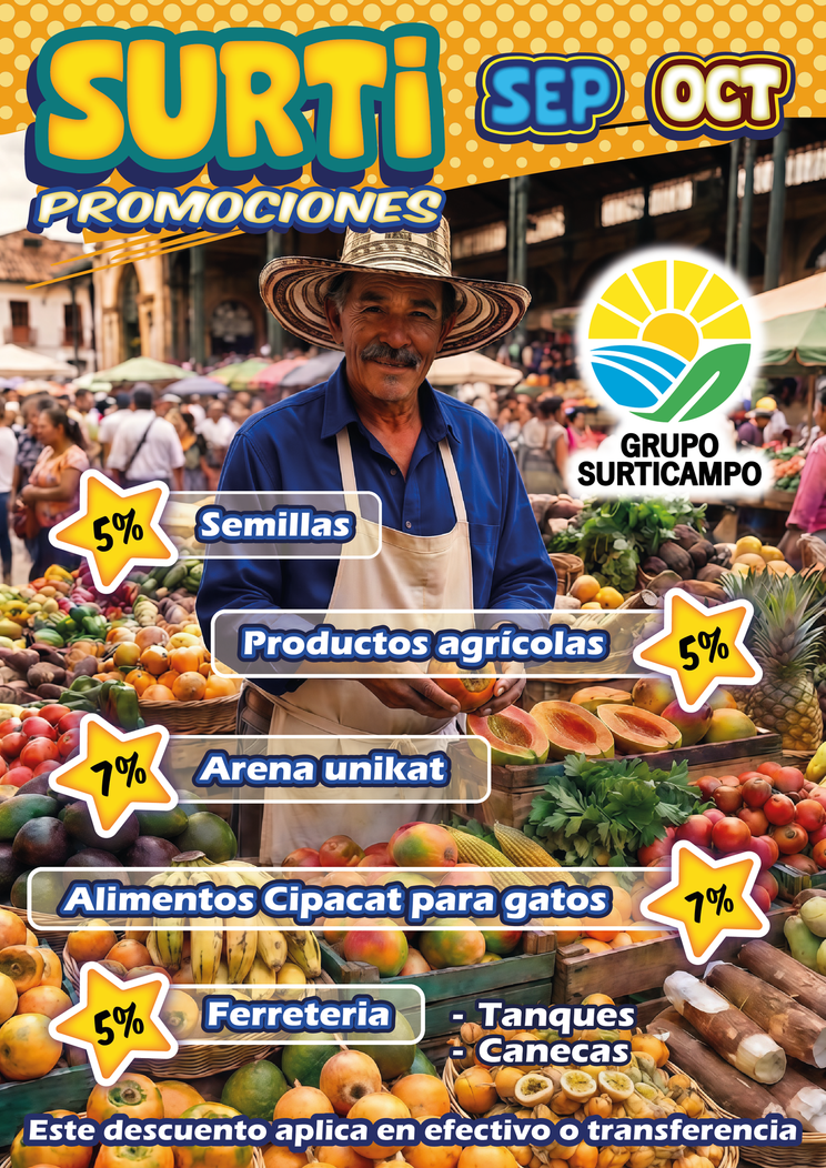 Promociones Surticampo Septiembre Octubre